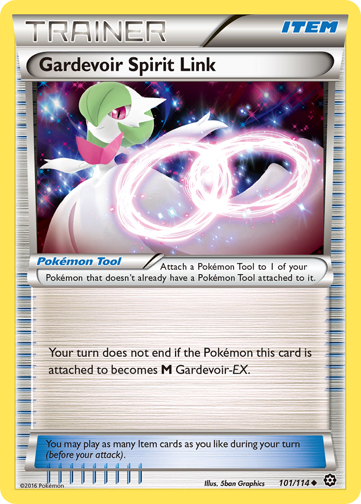 Gardevoir Spirit Link (101/114) [XY: Steam Siege] Pokémon