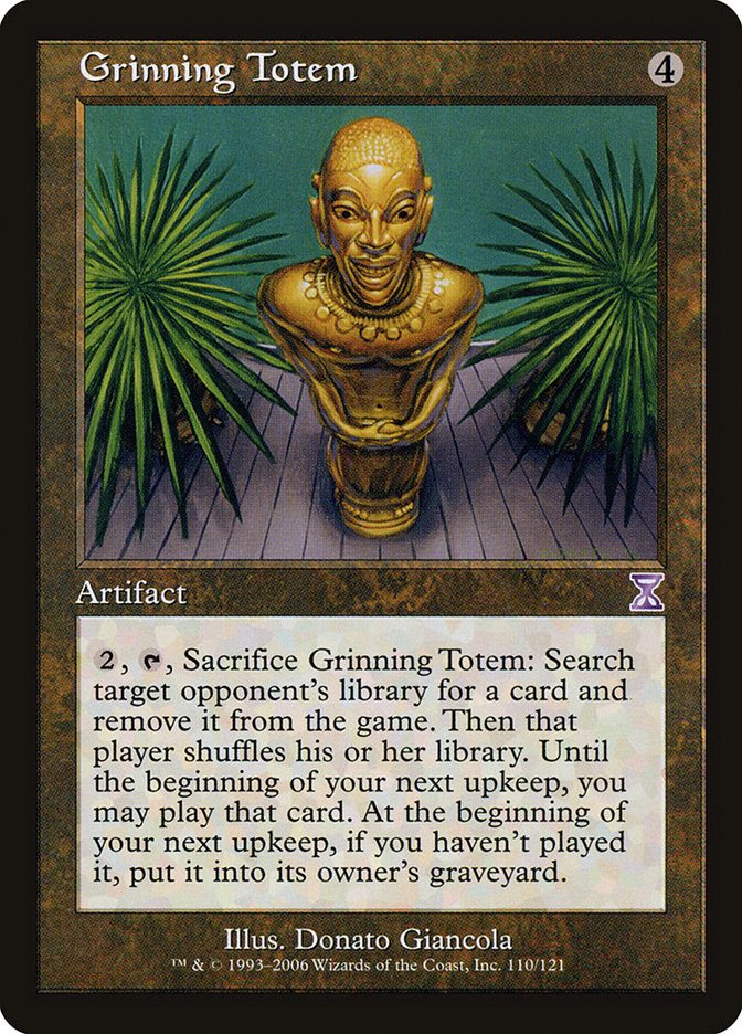 Grinning Totem [Time Spiral Timeshifted] Magic: The Gathering