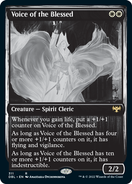 Voice of the Blessed [Innistrad: Double Feature] Magic: The Gathering