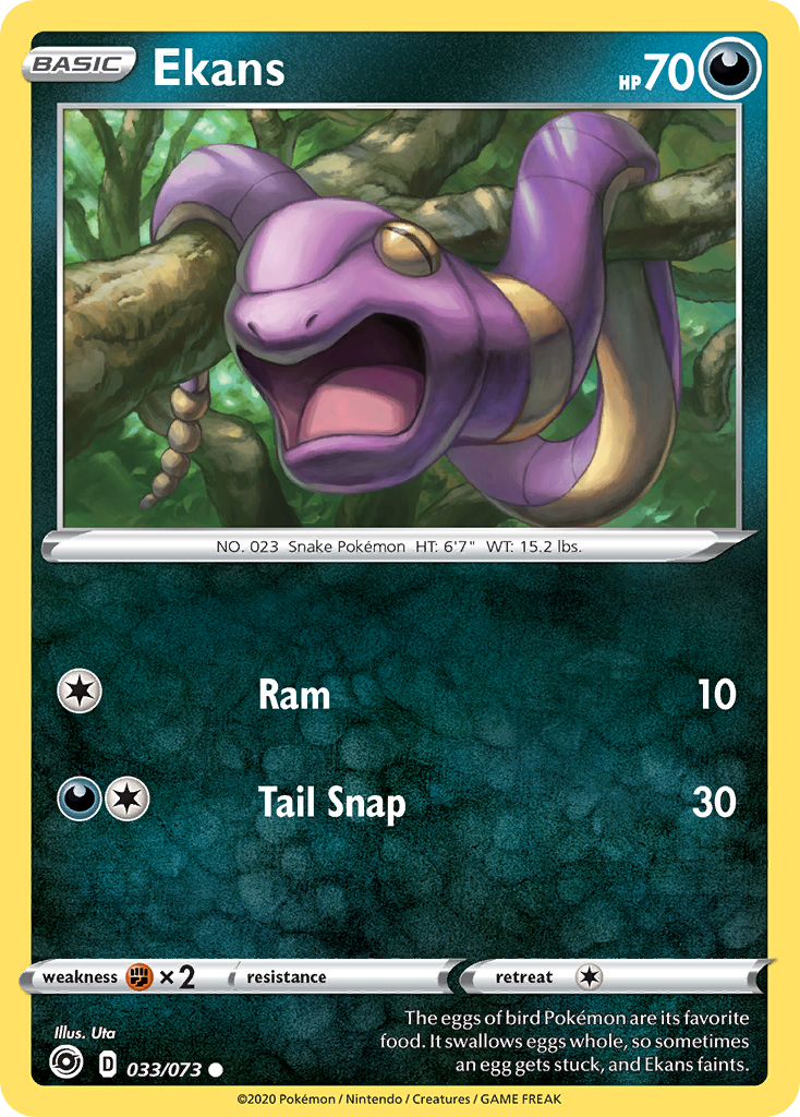 Ekans (033/073) [Sword & Shield: Champion's Path] Pokémon