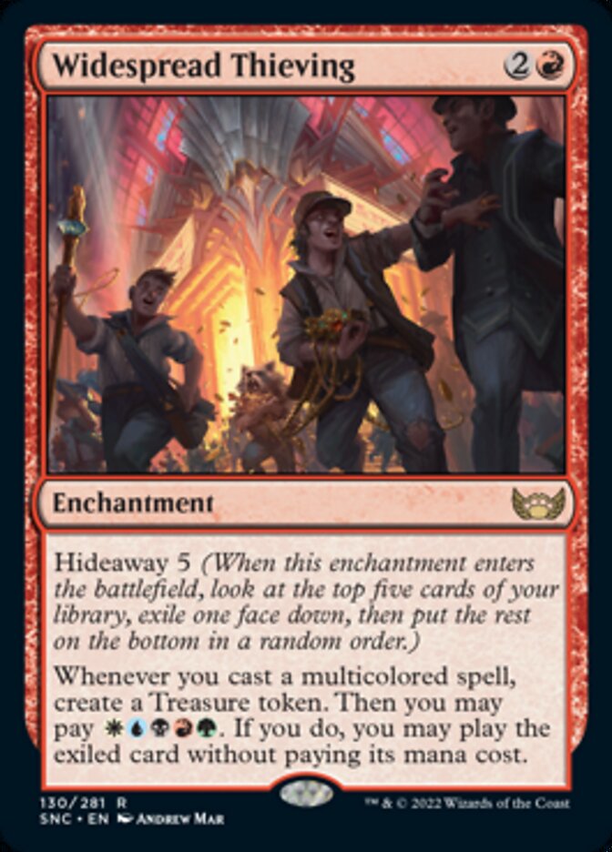 Widespread Thieving [Streets of New Capenna] Magic: The Gathering