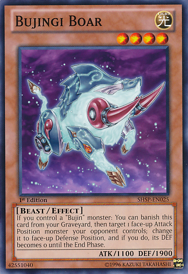 Bujingi Boar [SHSP-EN025] Common Yu-Gi-Oh!