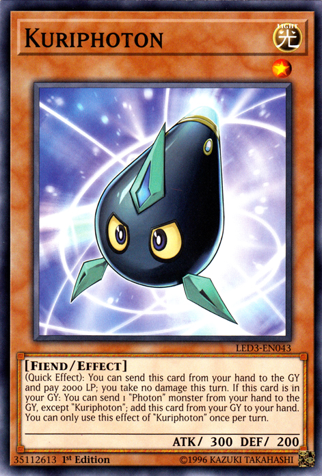 Kuriphoton [LED3-EN043] Common Yu-Gi-Oh!