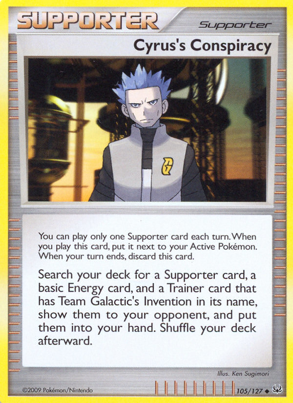 Cyrus's Conspiracy (105/127) [Platinum: Base Set] Pokémon