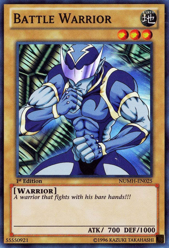 Battle Warrior [NUMH-EN025] Super Rare Yu-Gi-Oh!