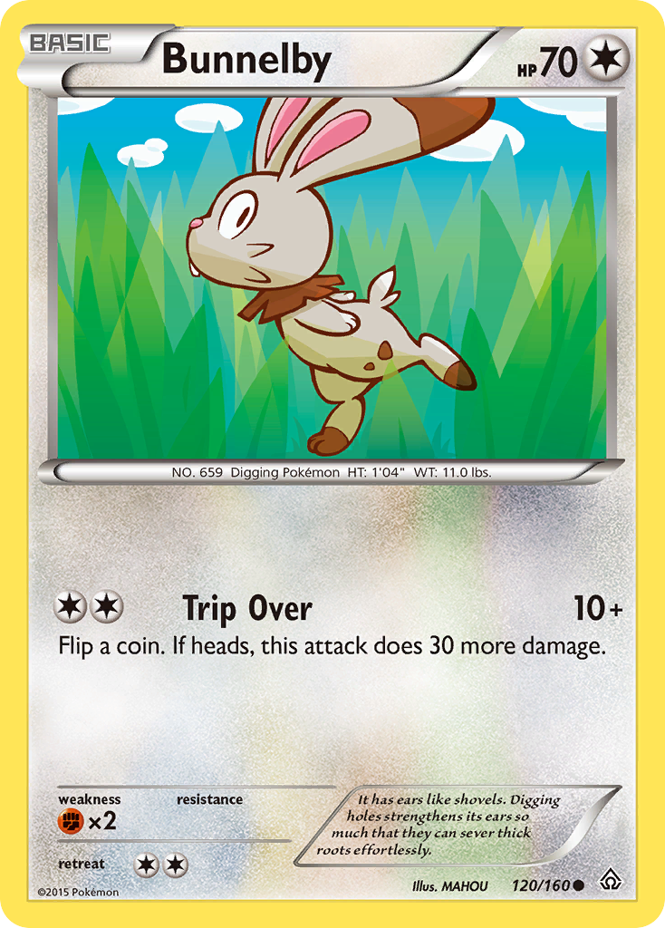 Bunnelby (120/160) [XY: Primal Clash] Pokémon