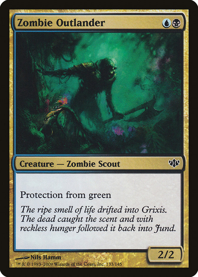 Zombie Outlander [Conflux] Magic: The Gathering