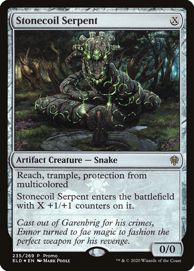 Stonecoil Serpent [Resale Promos] Magic: The Gathering