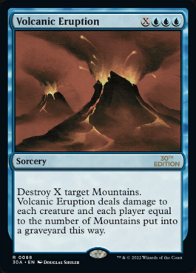 Volcanic Eruption [30th Anniversary Edition] Magic: The Gathering