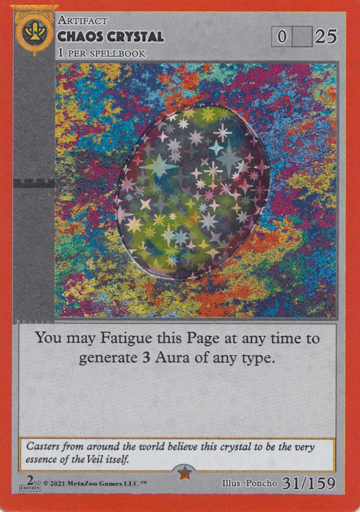 Chaos Crystal [Cryptid Nation: Second Edition] Metazoo