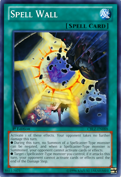 Spell Wall [CBLZ-EN088] Common Yu-Gi-Oh!