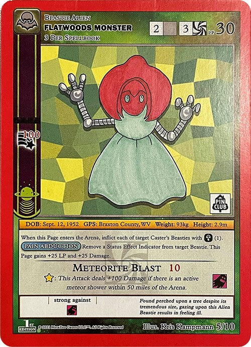 Flatwoods Monster (Cryptid Nation Mystery Collection) [Miscellaneous Promos] Metazoo