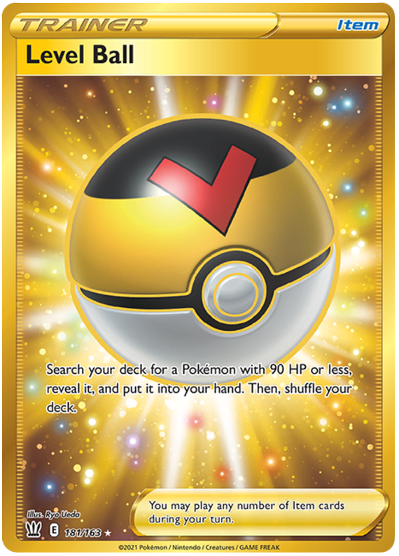 Level Ball (181/163) [Sword & Shield: Battle Styles] Pokémon