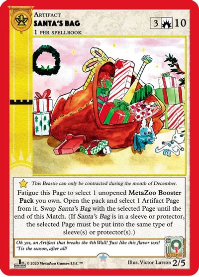 Santa's Bag [Holiday Promos 2020] Metazoo