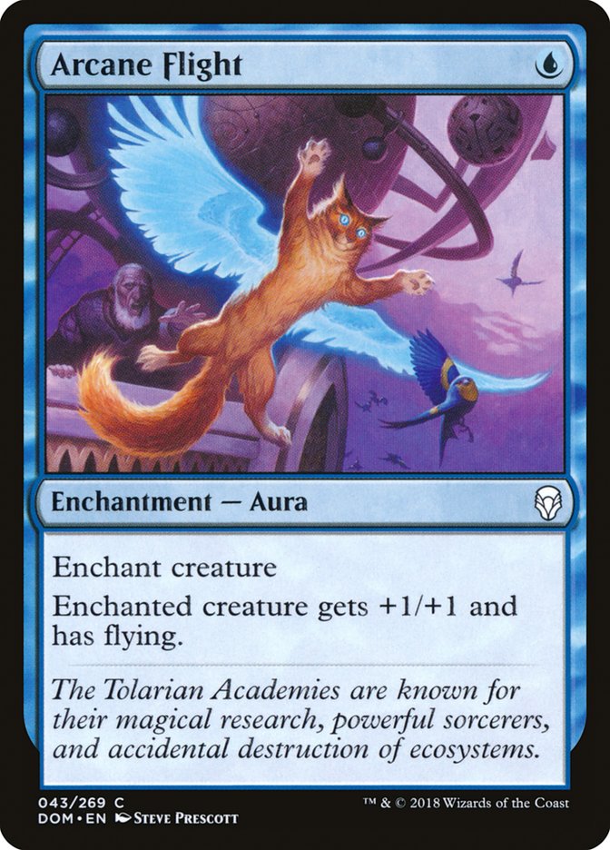 Arcane Flight [Dominaria] Magic: The Gathering