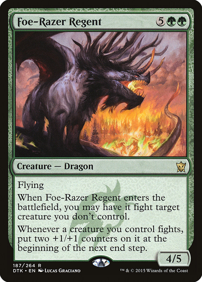 Foe-Razer Regent [Dragons of Tarkir] Magic: The Gathering