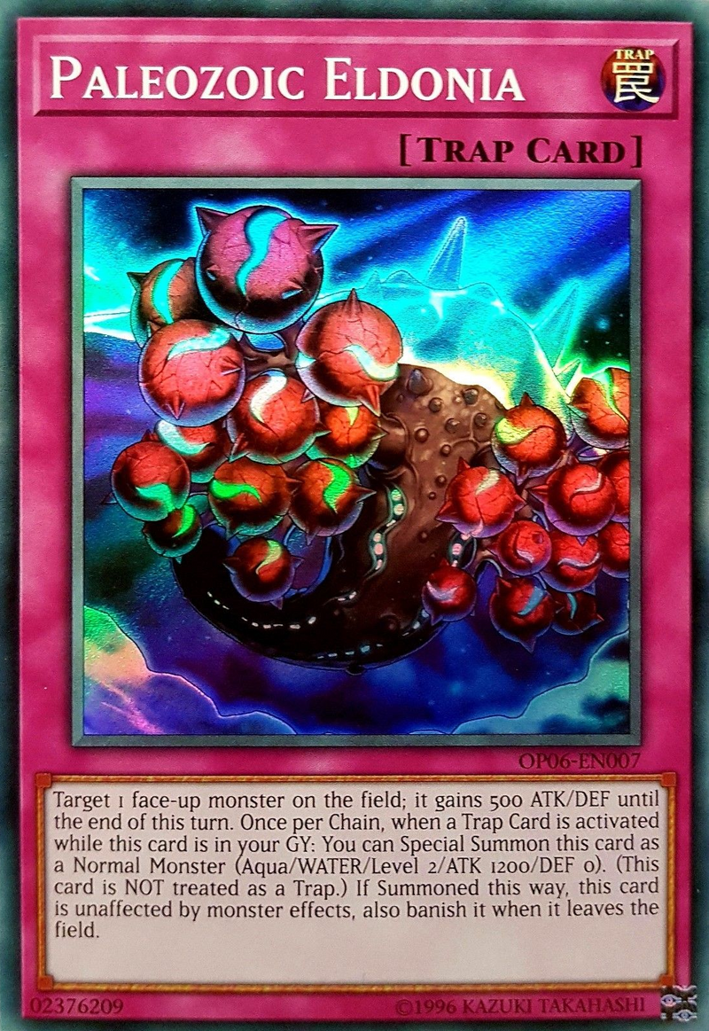 Paleozoic Eldonia [OP06-EN007] Super Rare Yu-Gi-Oh!