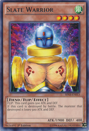 Slate Warrior [BP03-EN013] Rare Yu-Gi-Oh!