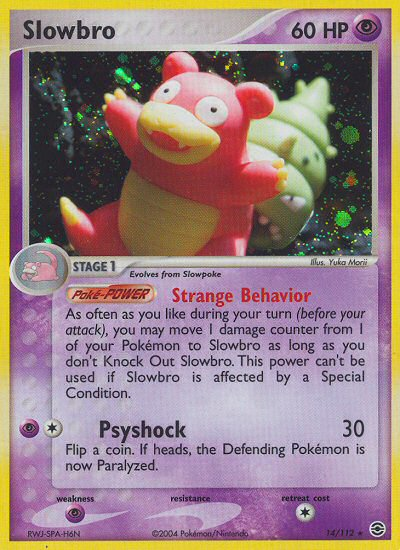 Slowbro (14/112) [EX: FireRed & LeafGreen] Pokémon