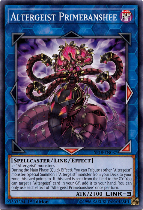 Altergeist Primebanshee [SP18-EN037] Common Yu-Gi-Oh!