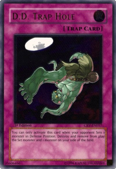 D.D. Trap Hole [CRV-EN057] Ultimate Rare Yu-Gi-Oh!
