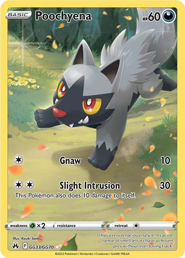 Poochyena (GG33/GG70) [Sword & Shield: Crown Zenith] Pokémon