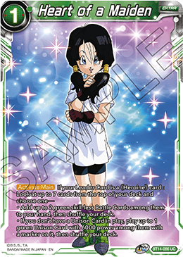 Heart of a Maiden (BT14-086) [Cross Spirits] Dragon Ball Super