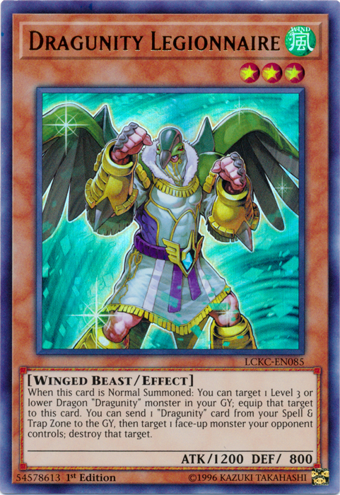 Dragunity Legionnaire [LCKC-EN085] Ultra Rare Yu-Gi-Oh!