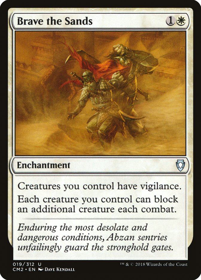 Brave the Sands [Commander Anthology Volume II] Magic: The Gathering