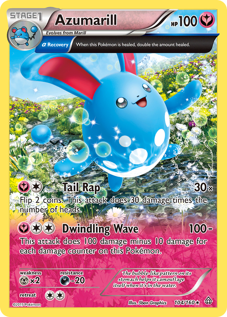 Azumarill (104/160) [XY: Primal Clash] Pokémon