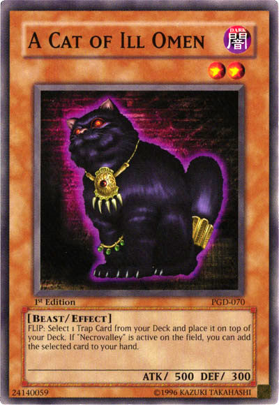 A Cat of Ill Omen [PGD-070] Common Yu-Gi-Oh!