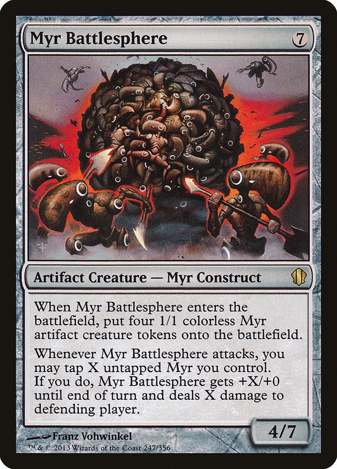 Myr Battlesphere [Commander 2013] Magic: The Gathering