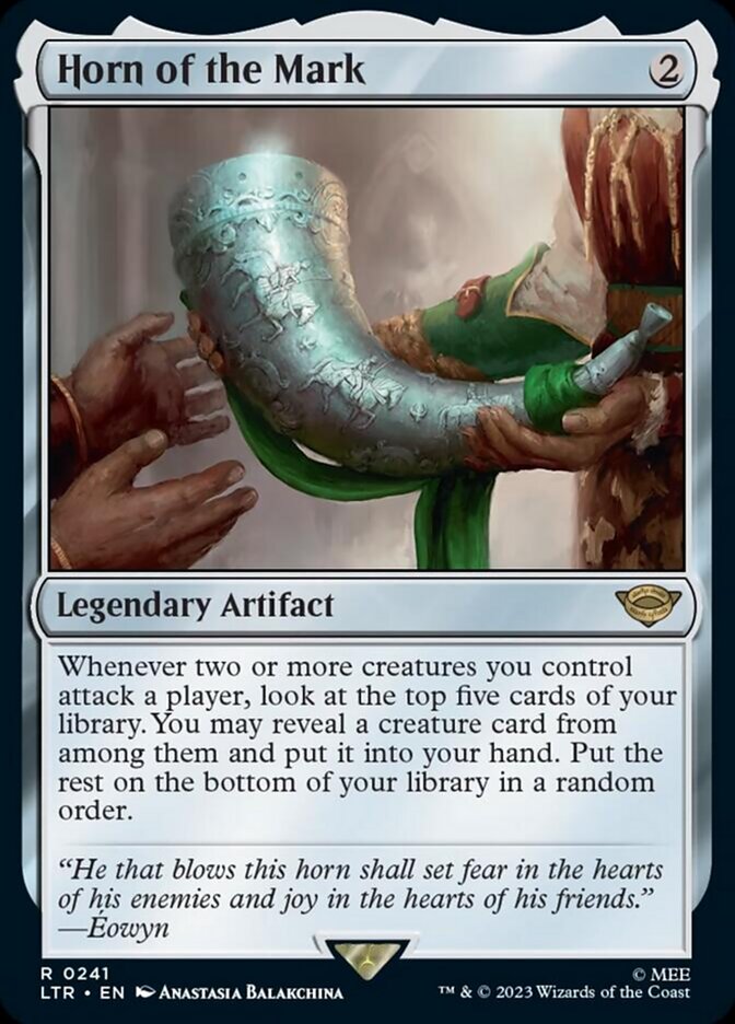 Horn of the Mark [The Lord of the Rings: Tales of Middle-Earth] Magic: The Gathering
