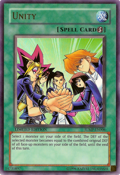 Unity [JUMP-EN006] Ultra Rare Yu-Gi-Oh!