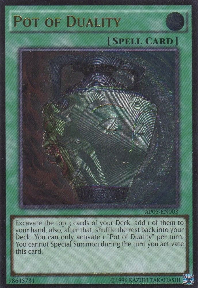 Pot of Duality [AP05-EN003] Ultimate Rare Yu-Gi-Oh!