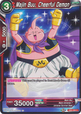 Majin Buu, Cheerful Demon (DB2-006) [Divine Multiverse] Dragon Ball Super