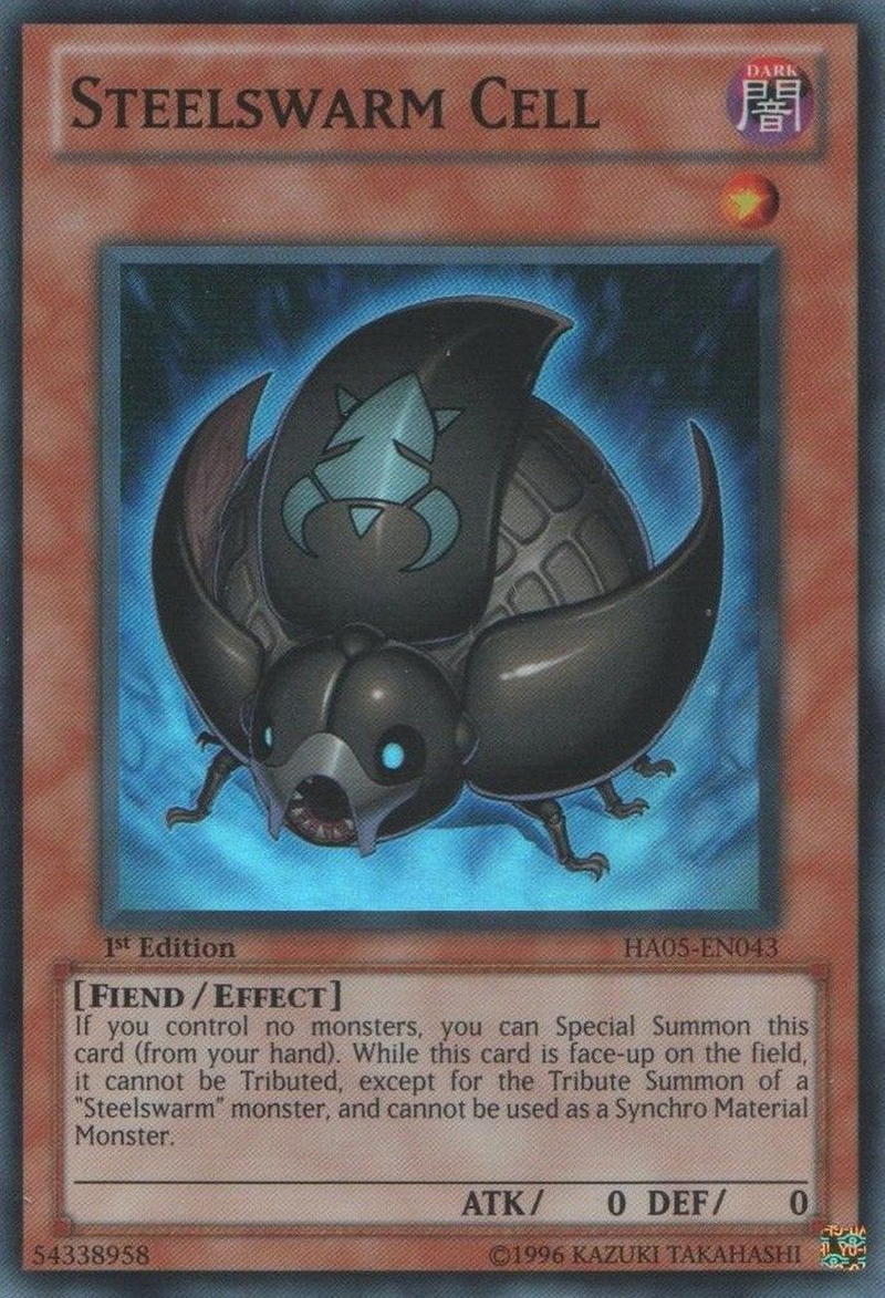 Steelswarm Cell [HA05-EN043] Super Rare Yu-Gi-Oh!