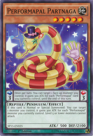 Performapal Partnaga [SP15-EN025] Common Yu-Gi-Oh!