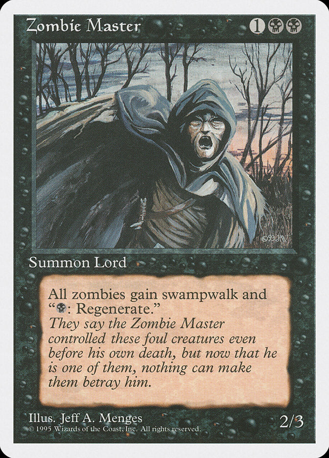 Zombie Master [Fourth Edition] Magic: The Gathering