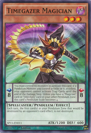 Timegazer Magician [SP15-EN011] Common Yu-Gi-Oh!