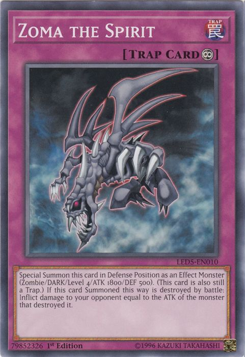 Zoma the Spirit [LED5-EN010] Common Yu-Gi-Oh!