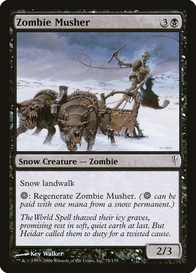 Zombie Musher [Coldsnap] Magic: The Gathering