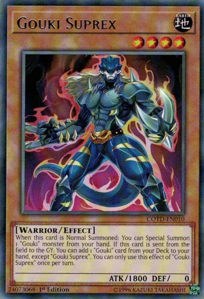 Gouki Suprex [COTD-EN010] Rare Yu-Gi-Oh!