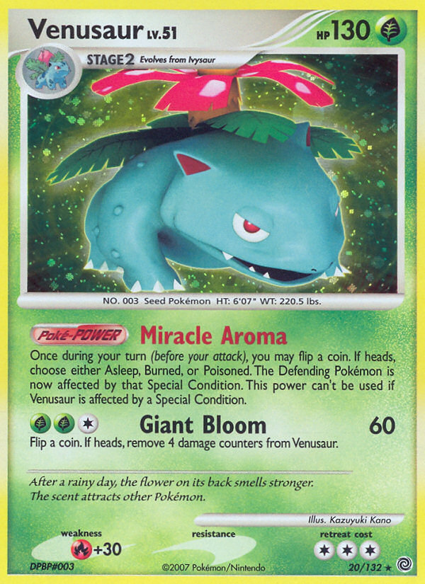 Venusaur (20/132) [Diamond & Pearl: Secret Wonders] Pokémon