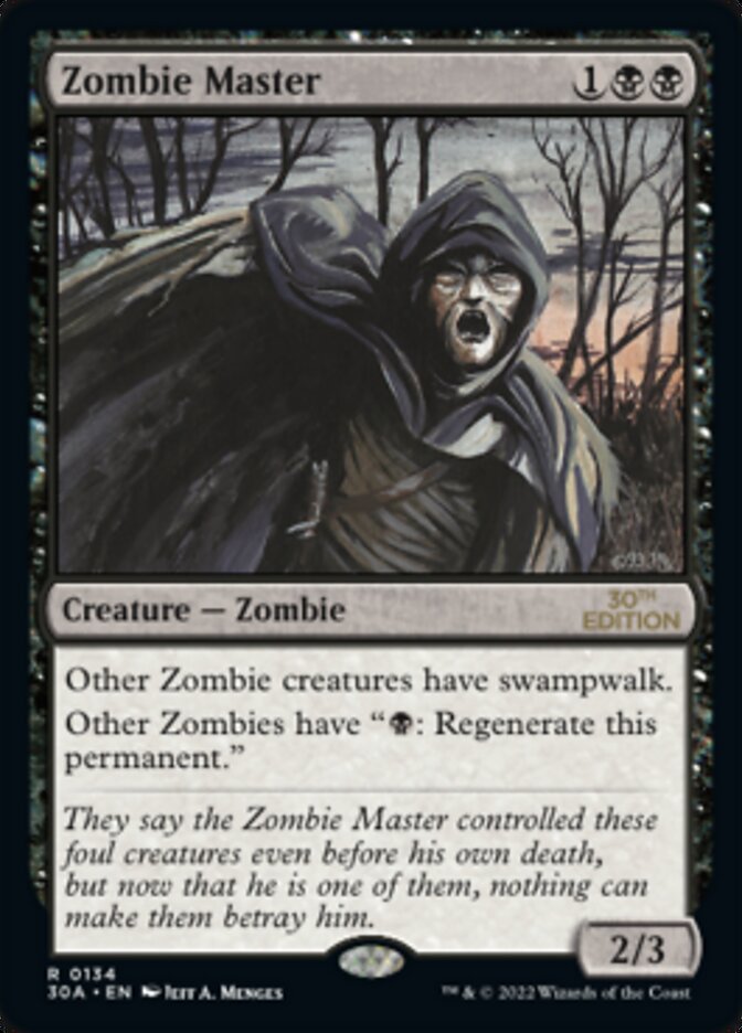 Zombie Master [30th Anniversary Edition] Magic: The Gathering