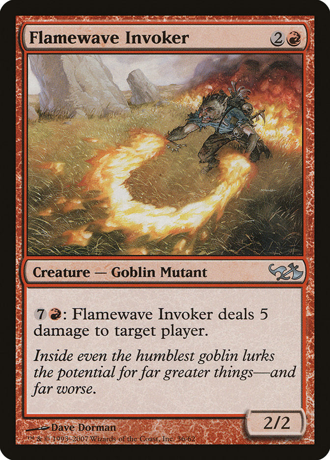 Flamewave Invoker [Duel Decks: Elves vs. Goblins] Magic: The Gathering