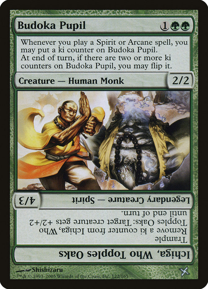 Budoka Pupil // Ichiga, Who Topples Oaks [Betrayers of Kamigawa] Magic: The Gathering