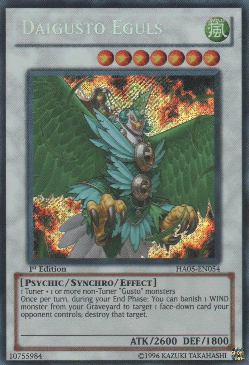 Daigusto Eguls [HA05-EN054] Secret Rare Yu-Gi-Oh!