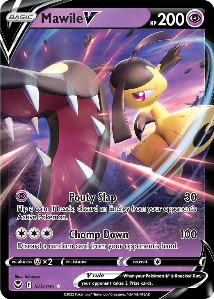 Mawile V (070/195) [Sword & Shield: Silver Tempest] Pokémon