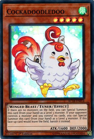 Cockadoodledoo [AC18-EN014] Super Rare Yu-Gi-Oh!